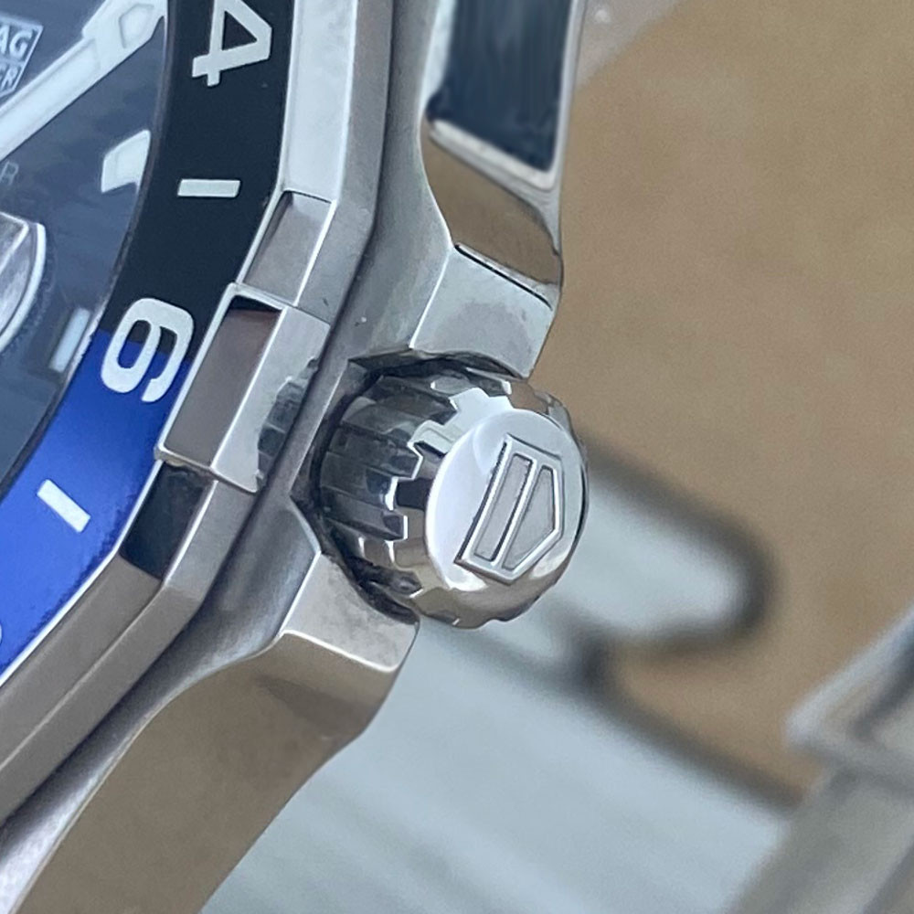 TAG Heuer Aquaracer 300 M Chronograph (CAY1110.BA0927) - Orologio Subacqueo Di Lusso, Cassa 43mm In Acciaio, Movimento Al Quarzo Svizzero